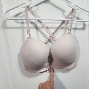 Victoria's Secret Blush Pink Push-Up Bra with Adjustable Straps